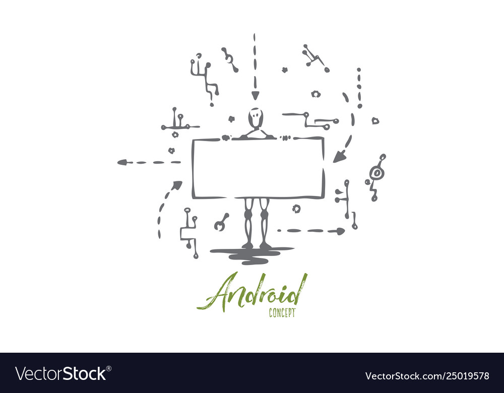 Android Robot Data Scheme
