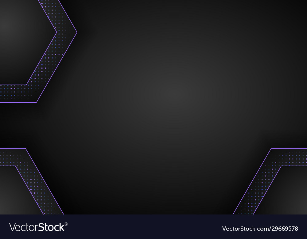 Dark abstract background with paper shapes vector image Dark abstract background with paper shapes