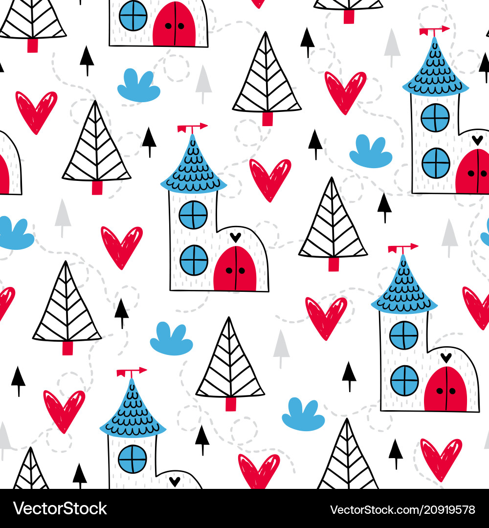 Seamless pattern Royalty Free Vector Image - VectorStock