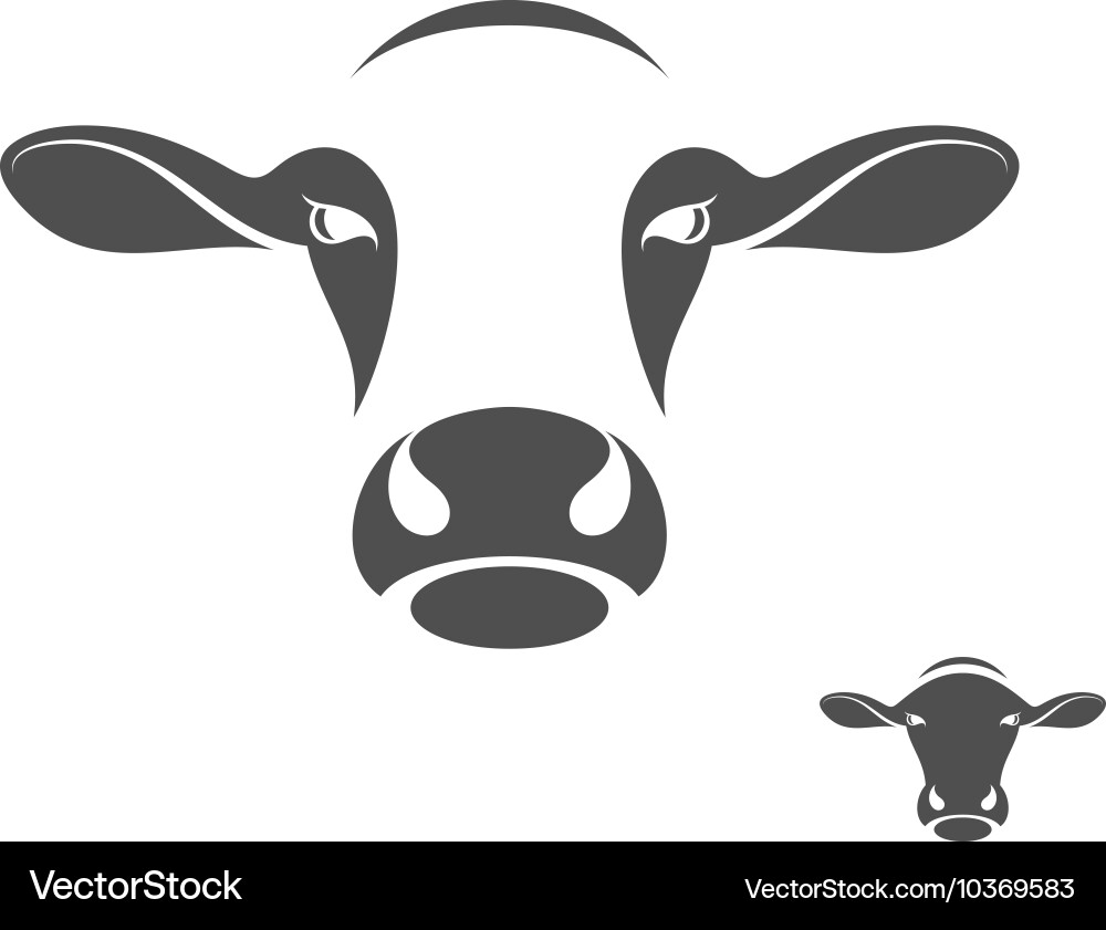 Cow logo Royalty Free Vector Image - VectorStock