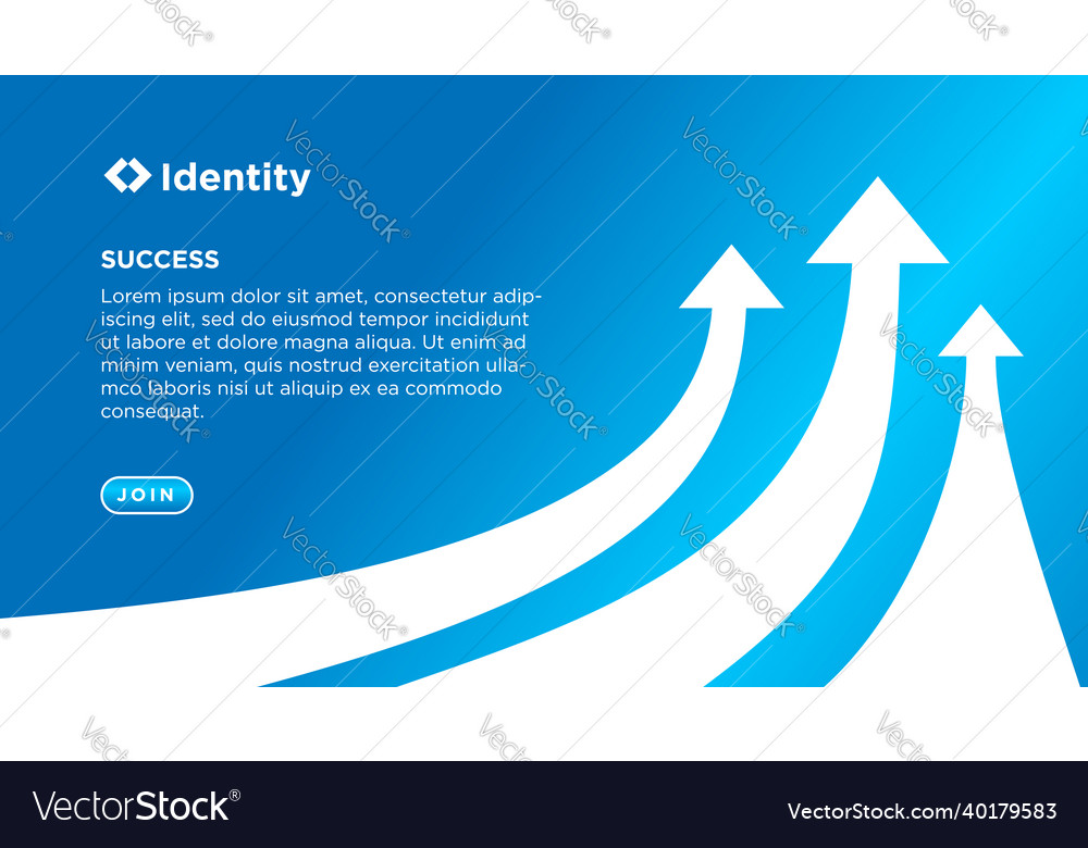 Landing page background design web element vector image Landing page background design web element