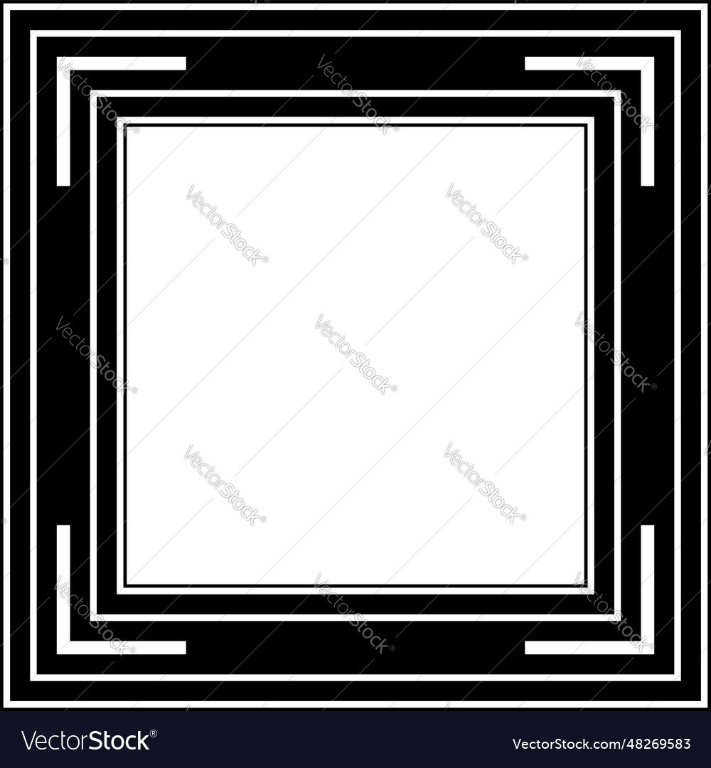 Square picture frame