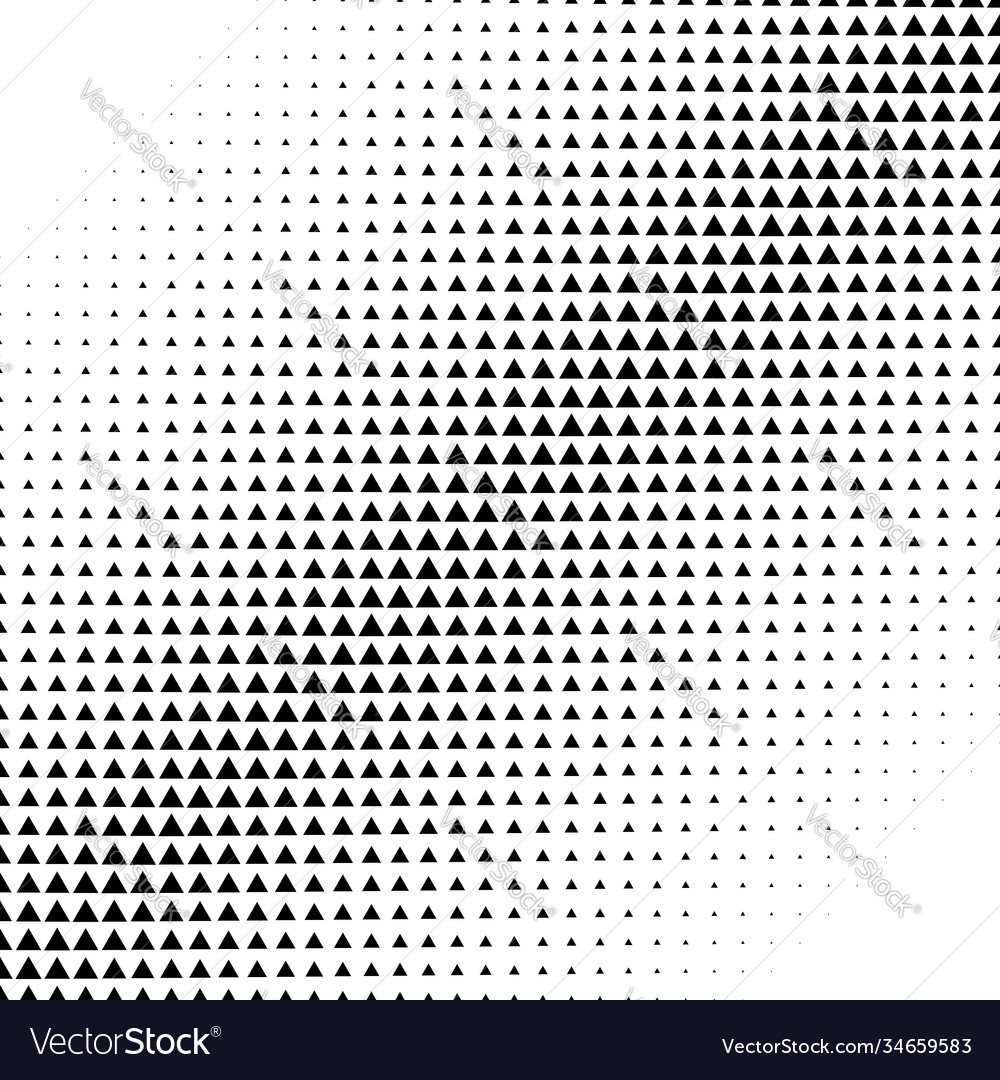 Triangles halftone triangle geometric background