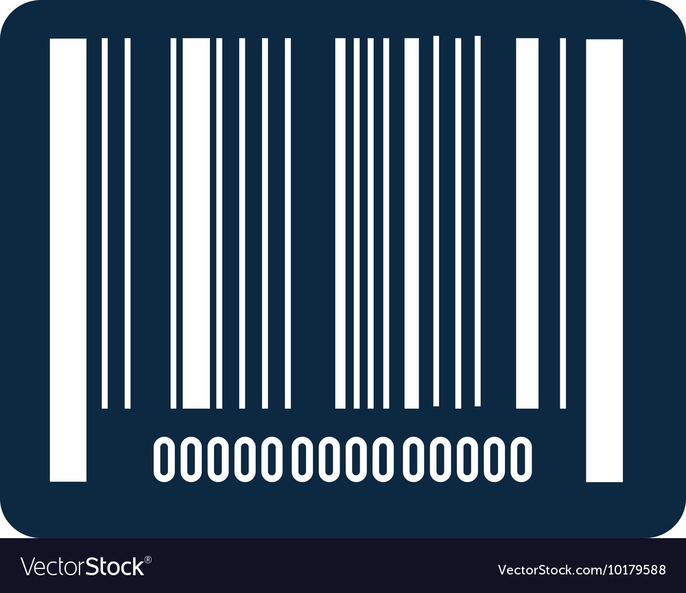 Bars code data icon