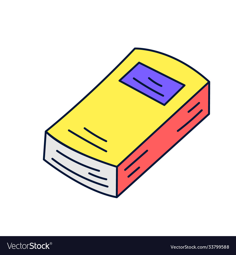 Book design objects science elements
