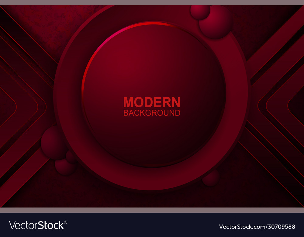 Dark red texture design with marble effect round vector image Dark red texture design with marble effect round