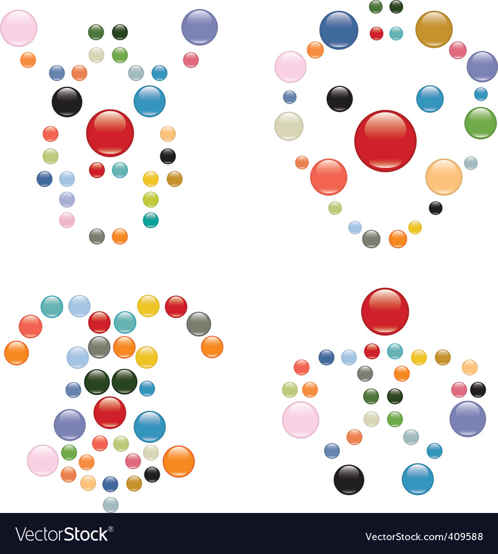 Glossy buttons