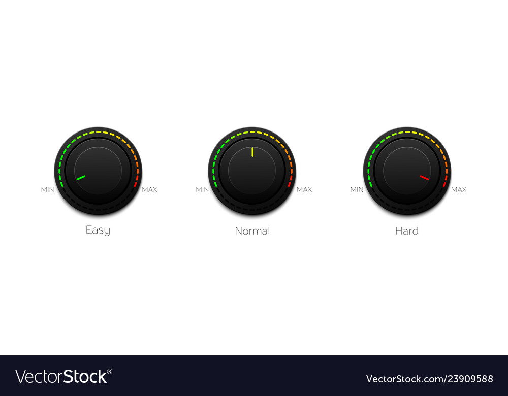 Rating Volume Control Buttons