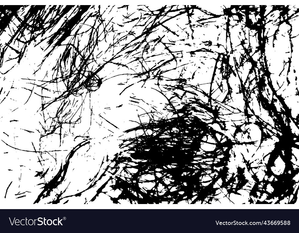 Tangled hair texture template Royalty Free Vector Image