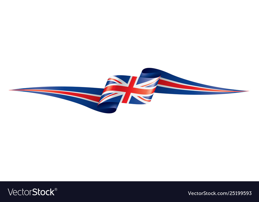 United kingdom flag Royalty Free Vector Image - VectorStock