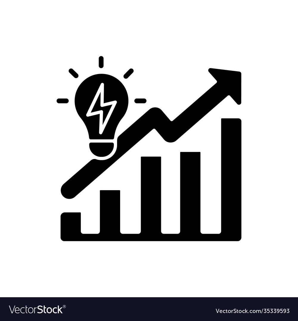 Abscheulicher Energieverbrauch schwarzer Glyph-Symbol