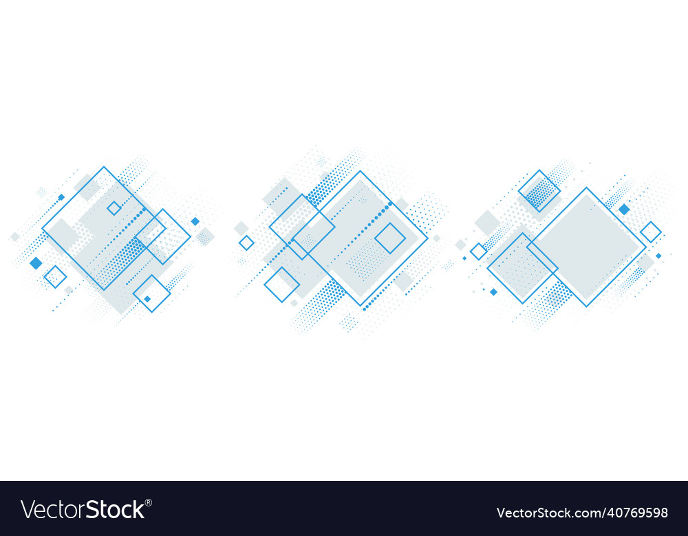 Artistic colorful frames set with different vector image Artistic colorful frames set with different