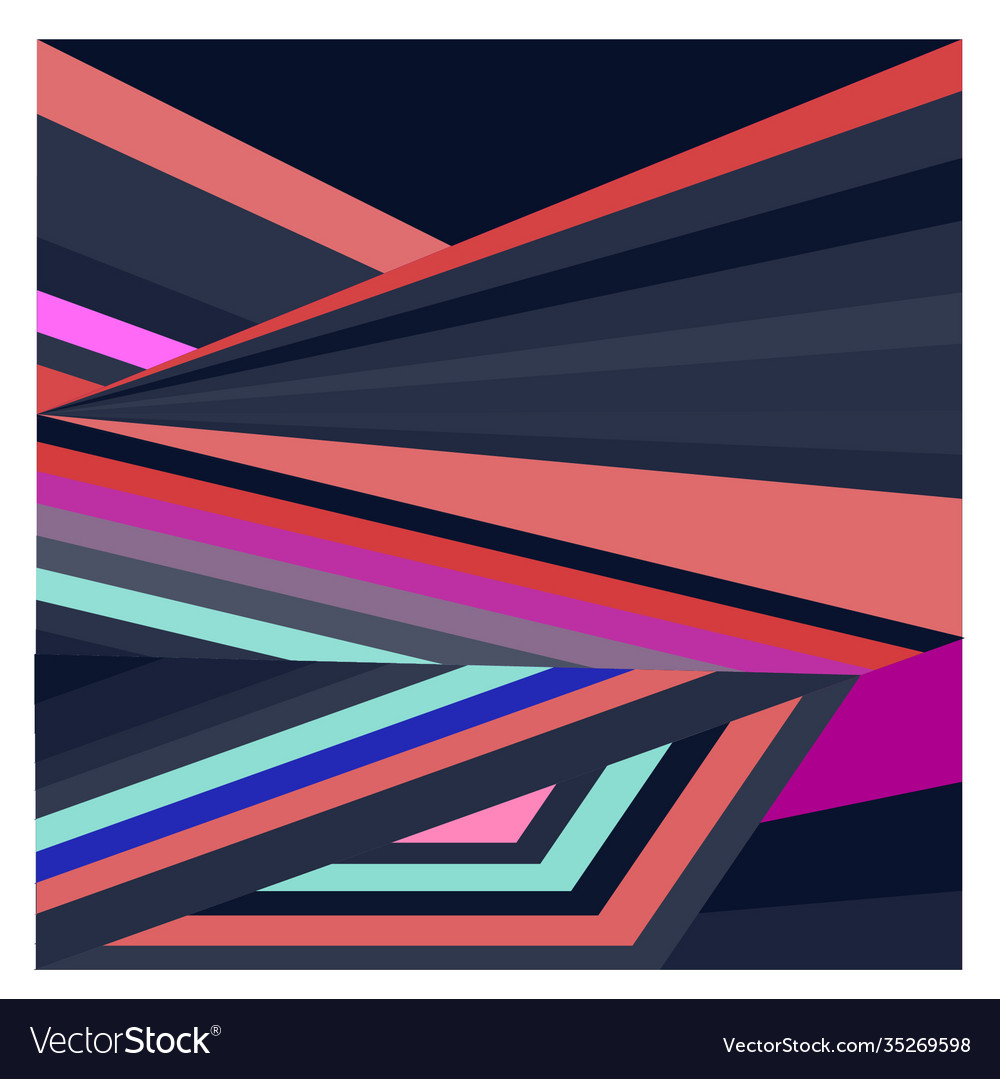 Colorful geometric and curve background pattern Vector Image Colorful geometric and curve background pattern