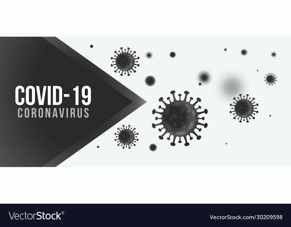 COVID-19 Coronavirus Banner - Health Warning
