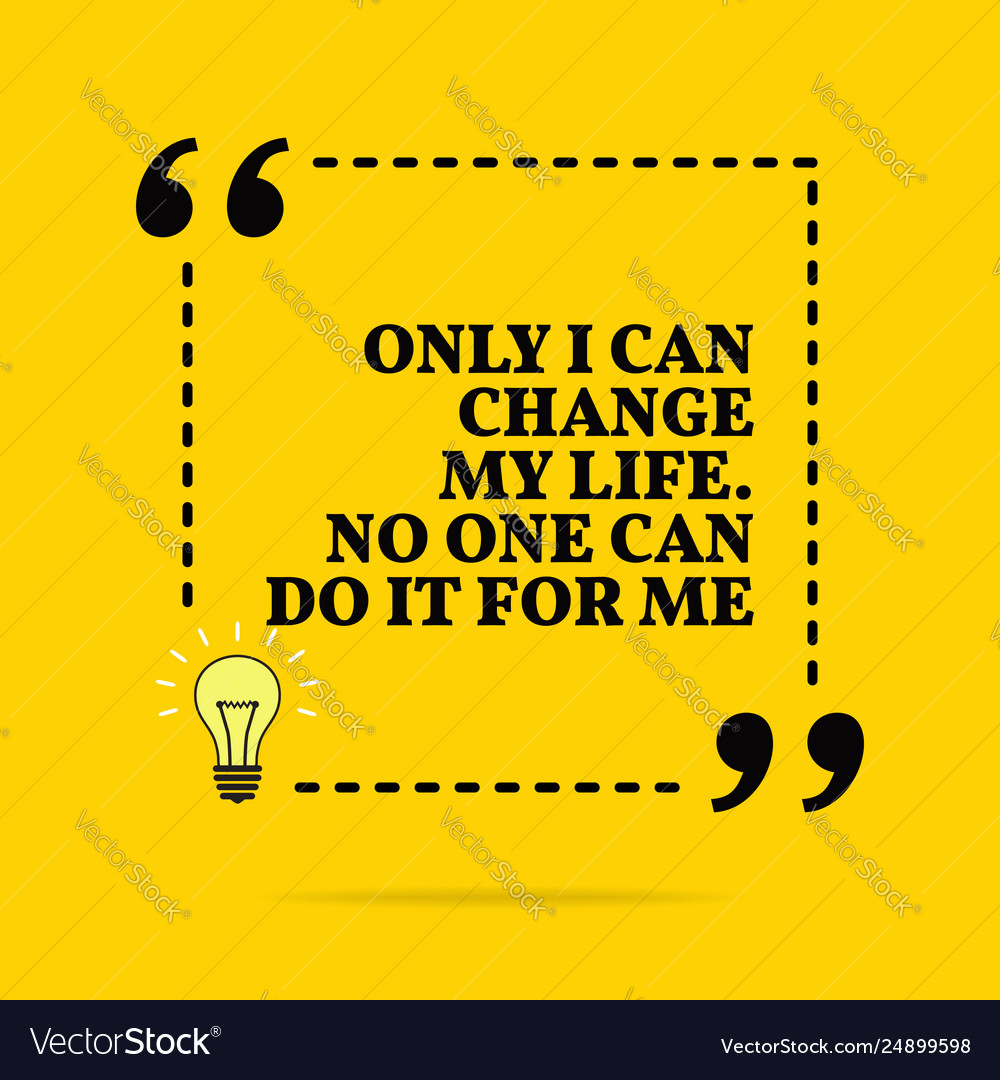 Inspiration Motivation Zitat nur ich kann vector image Inspiration Motivation Zitat nur ich kann