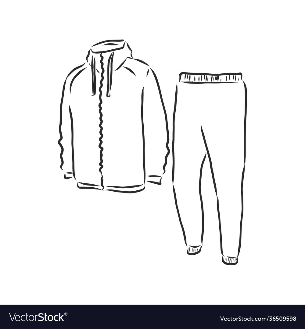 Tracksuit sport fashion garment man