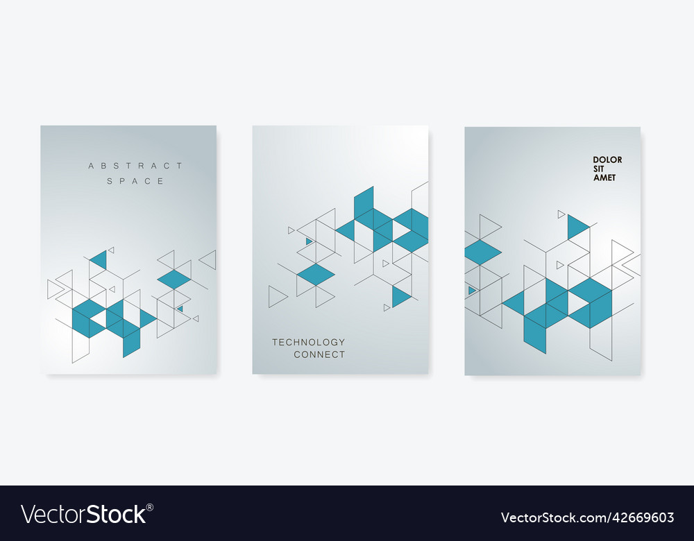 Geometrische Abdeckschablone schwarz cool