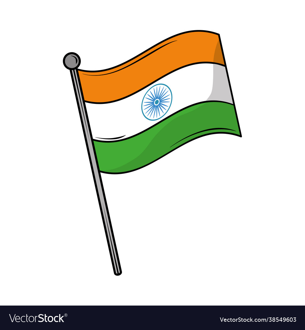 Nationale indische Flagge