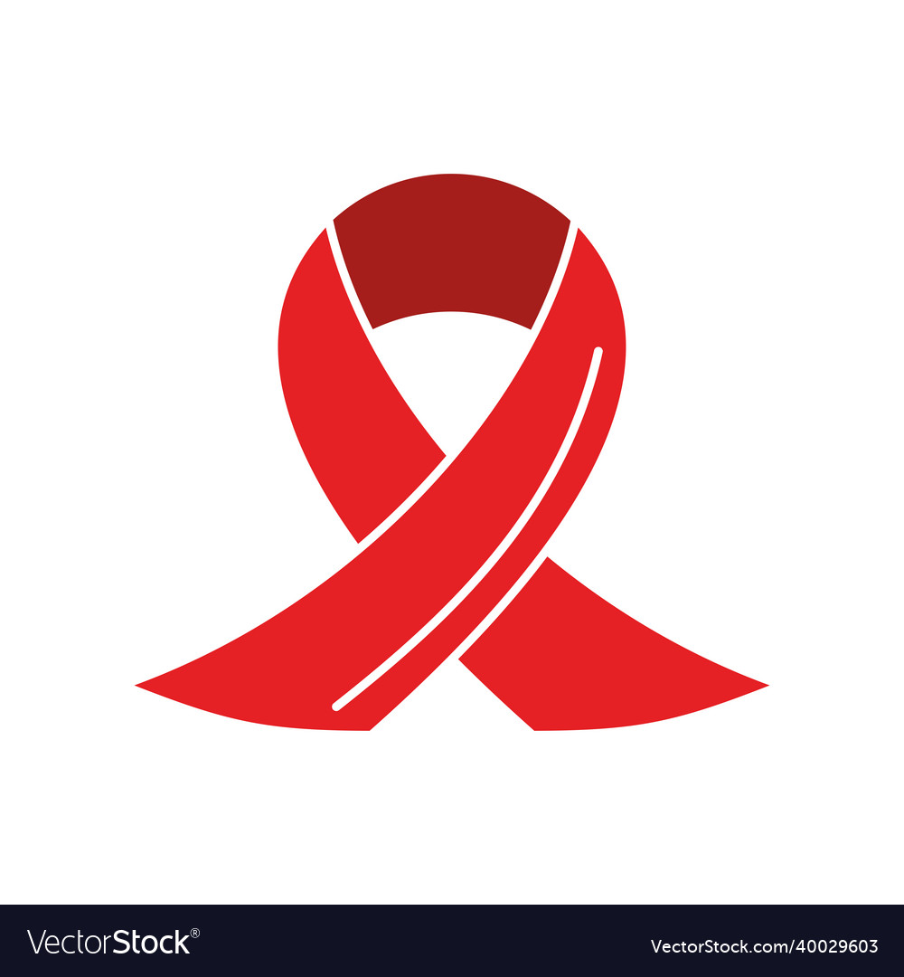 Red Ribbon Campaign Aids Royalty Free Vector Image