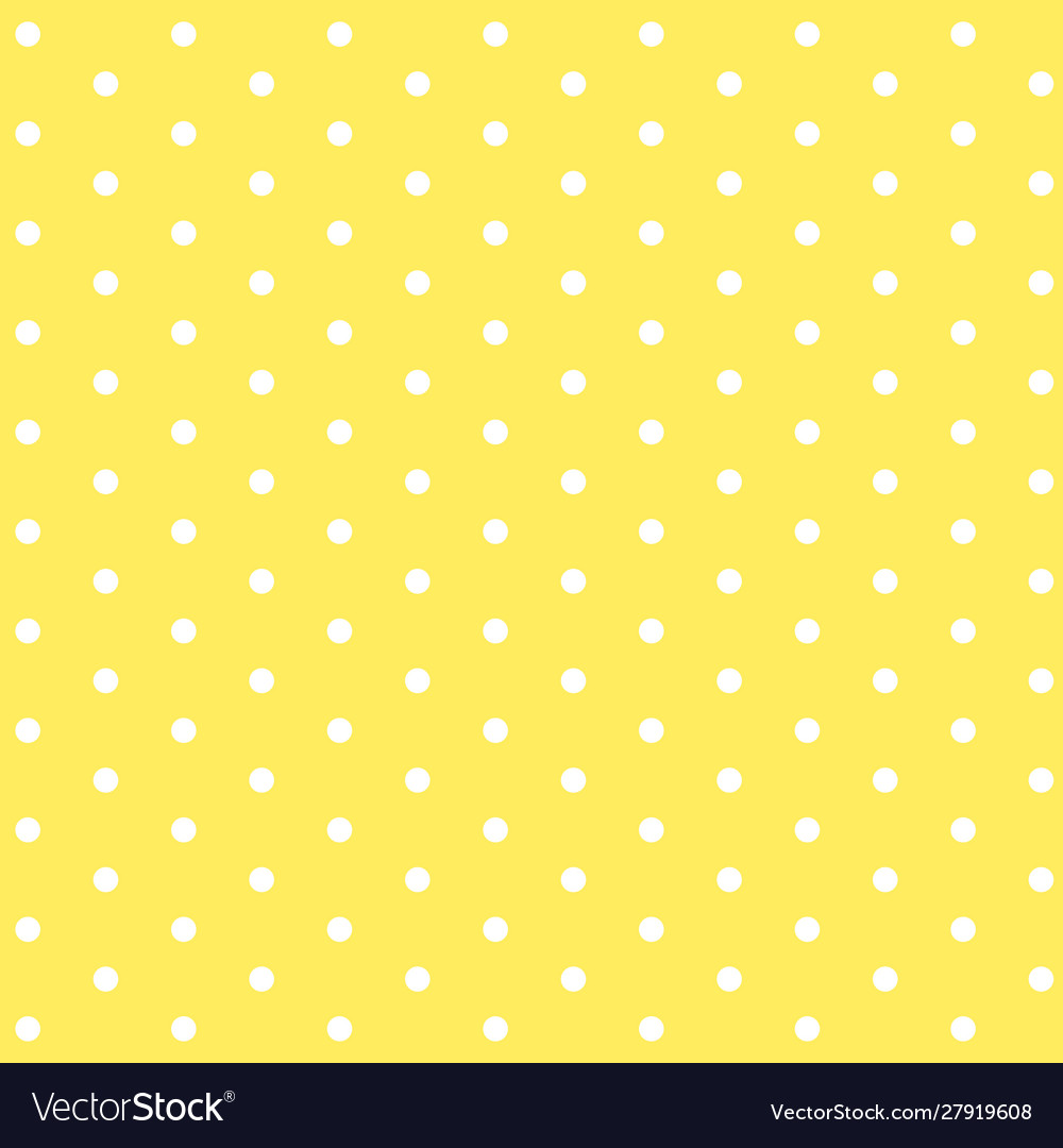 Background template design with dots on yellow