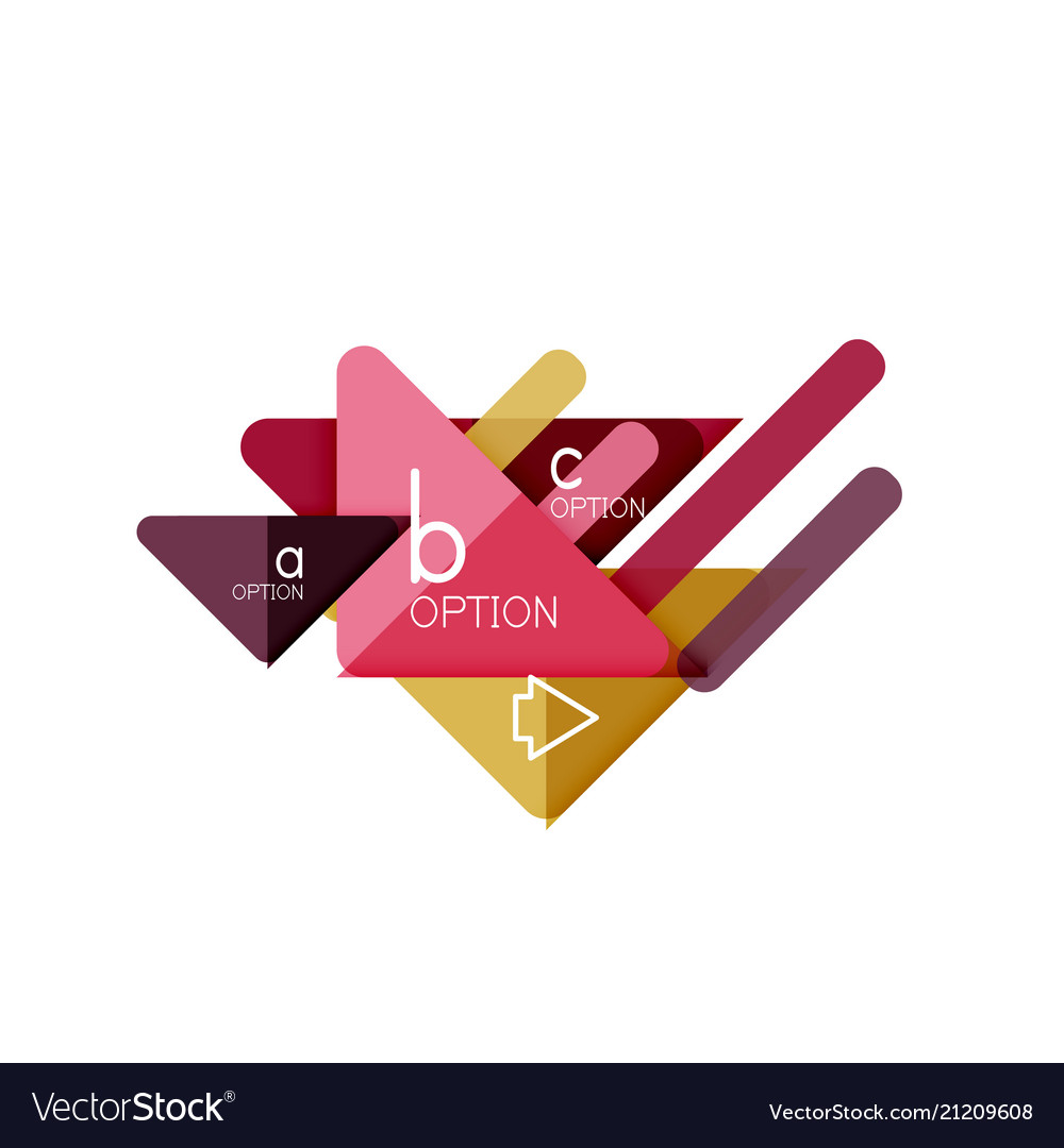 Data Triangle Infographic Layout