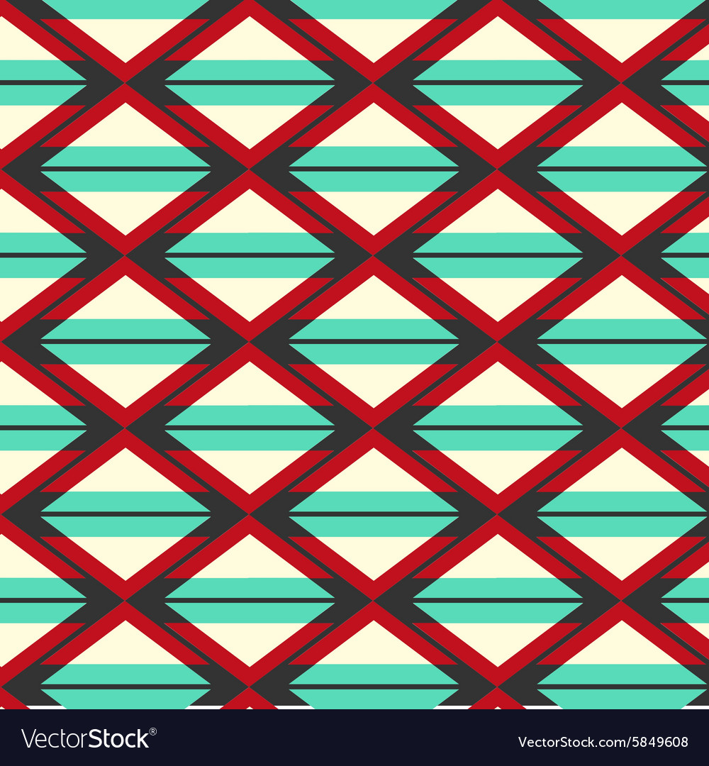 Geometric bright pattern Royalty Free Vector Image