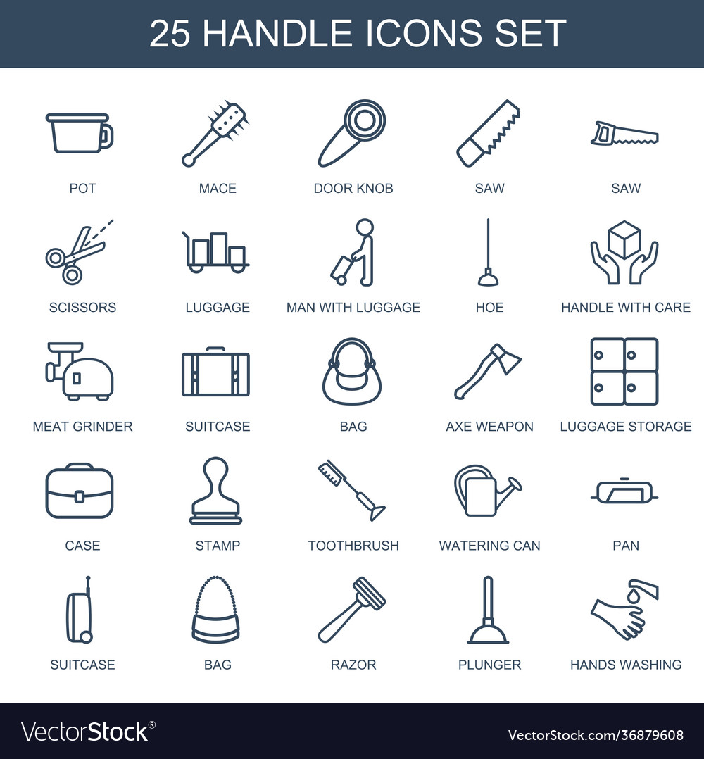 Handle icons