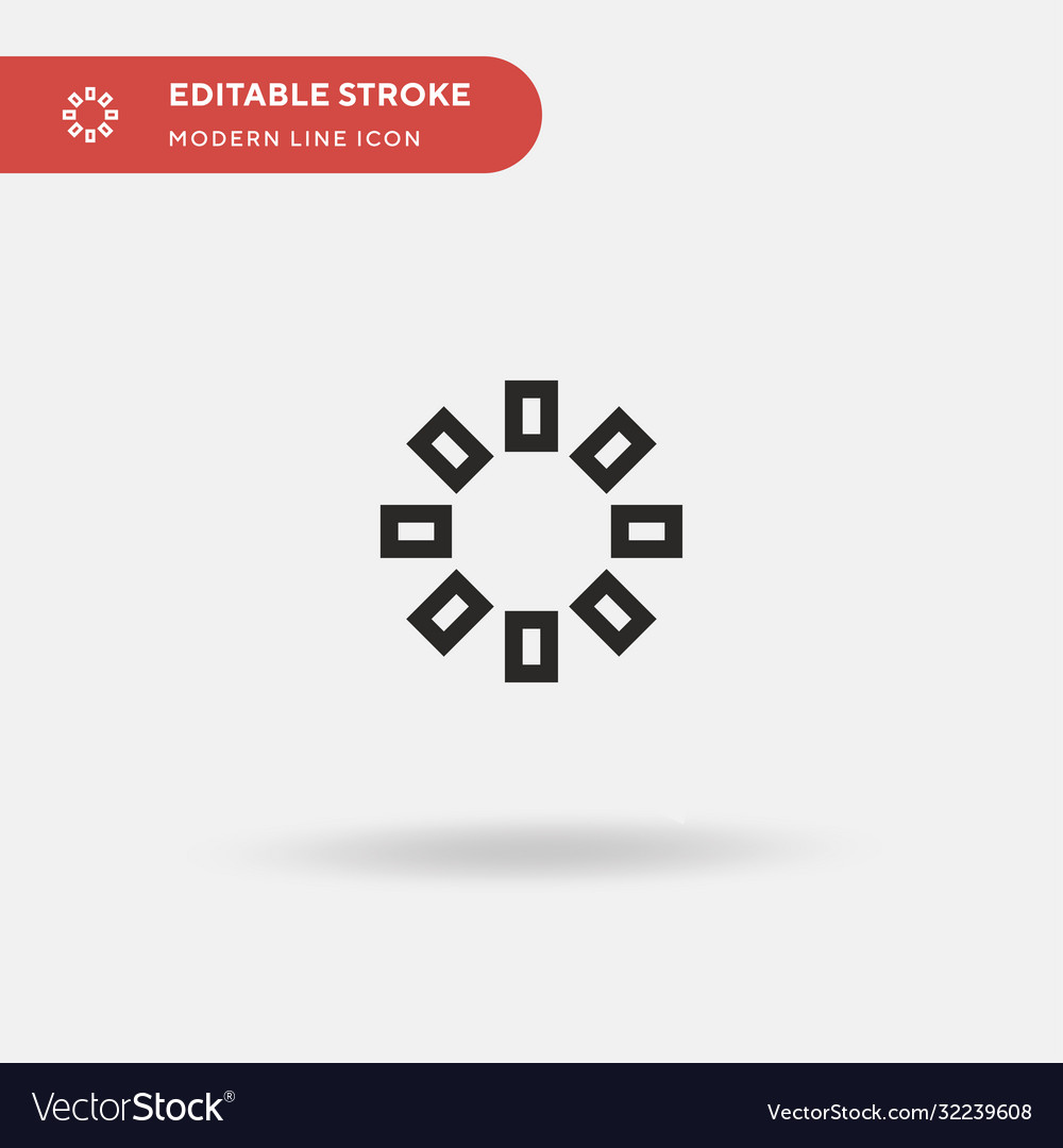 Loading simple icon symbol