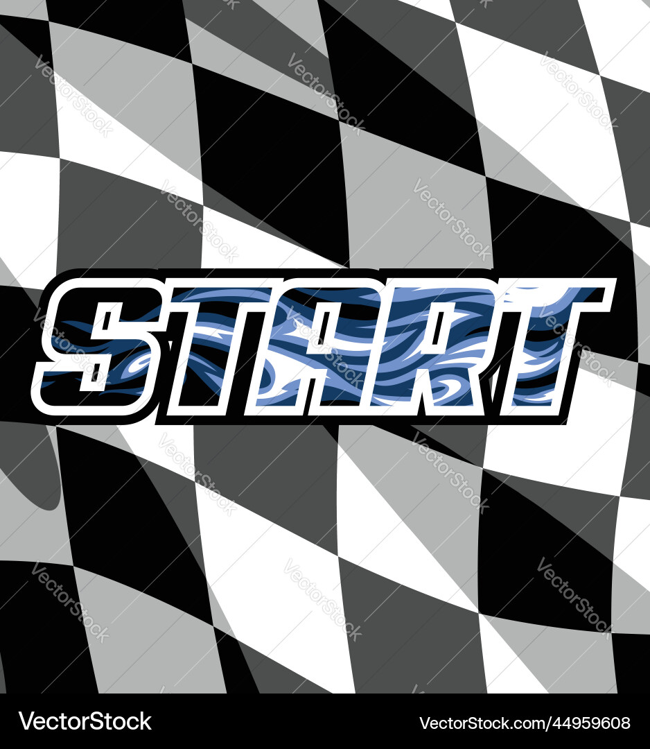 Start and fire Royalty Free Vector Image - VectorStock