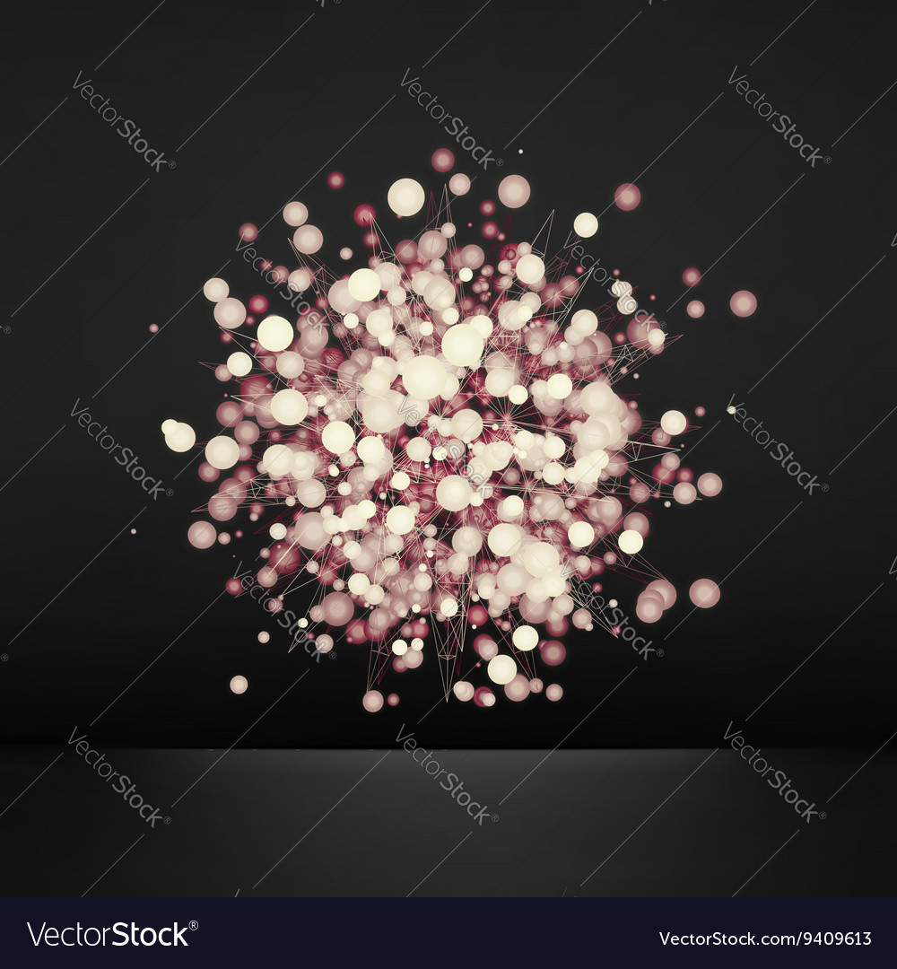 3d abstract sphere science and technology element