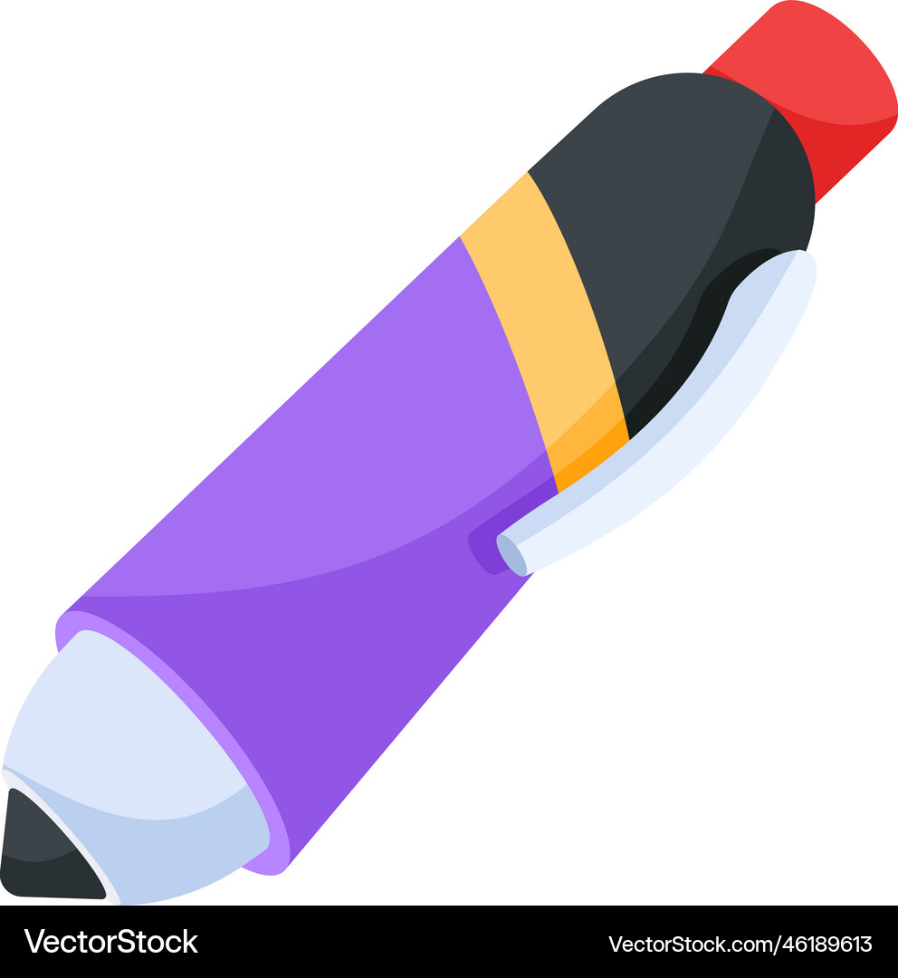 Ball pen Royalty Free Vector Image - VectorStock