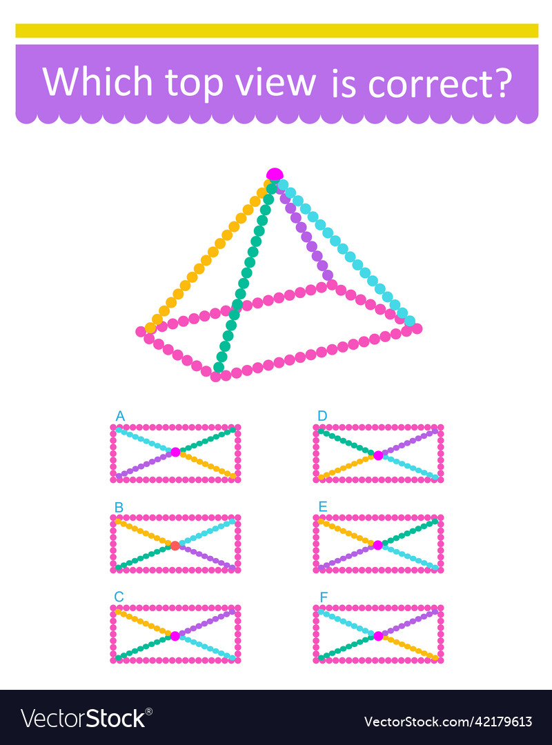 Children's Logic Puzzle - Shape Recognition