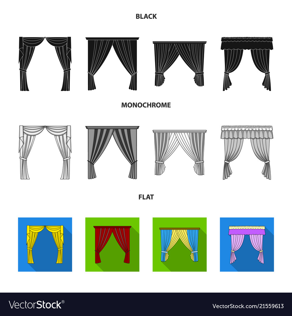 Different types of window curtainscurtains set