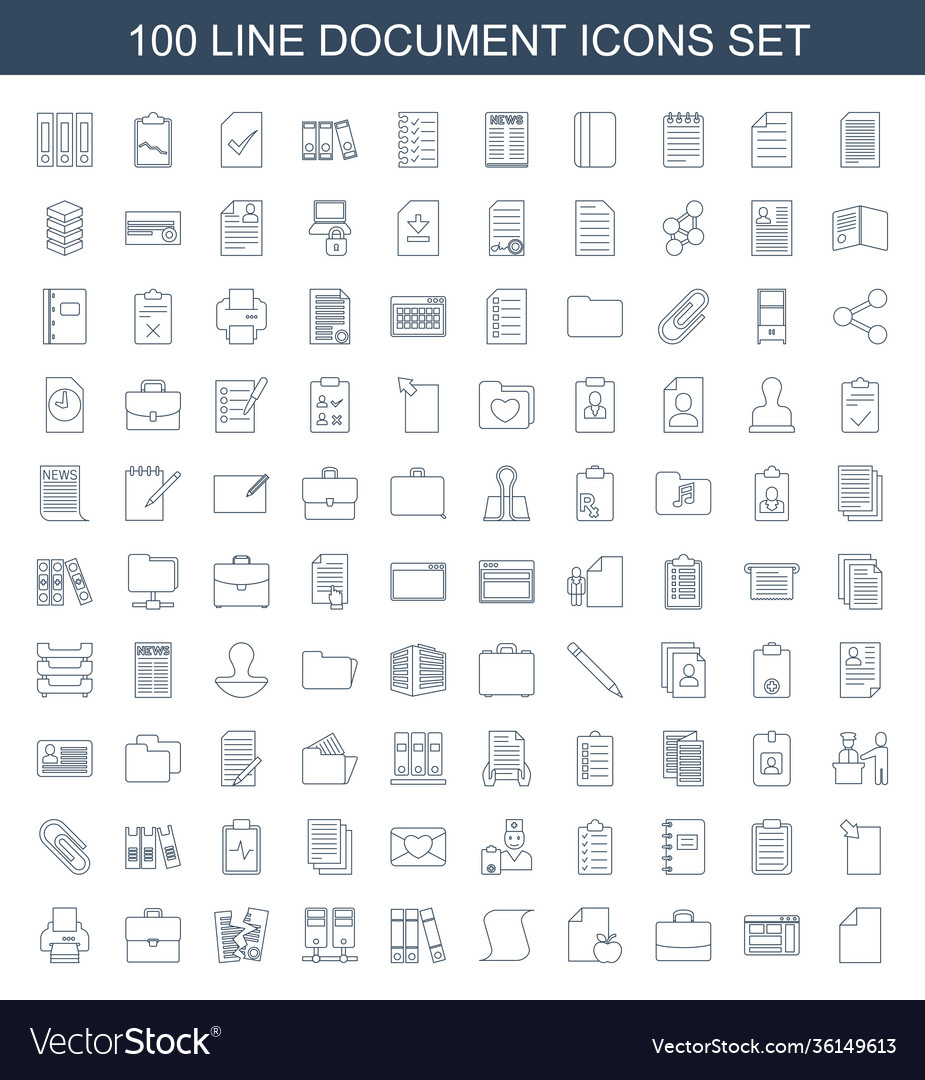 Document icons