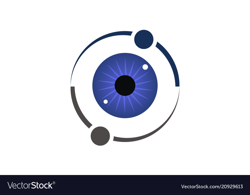 Family eye care Royalty Free Vector Image - VectorStock