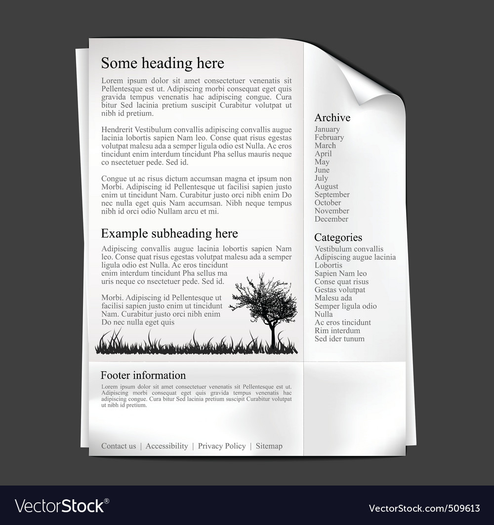 Minimalist Web Template