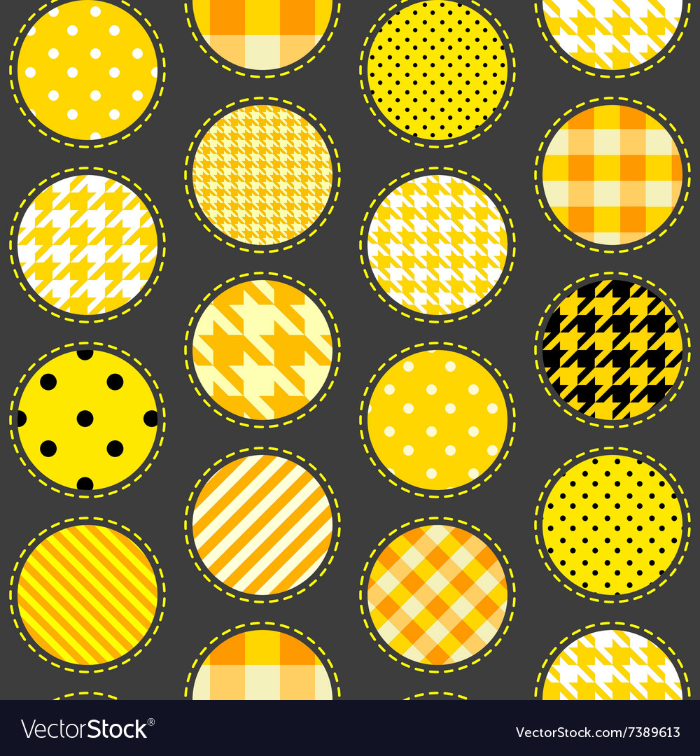 Patchwork polka dot