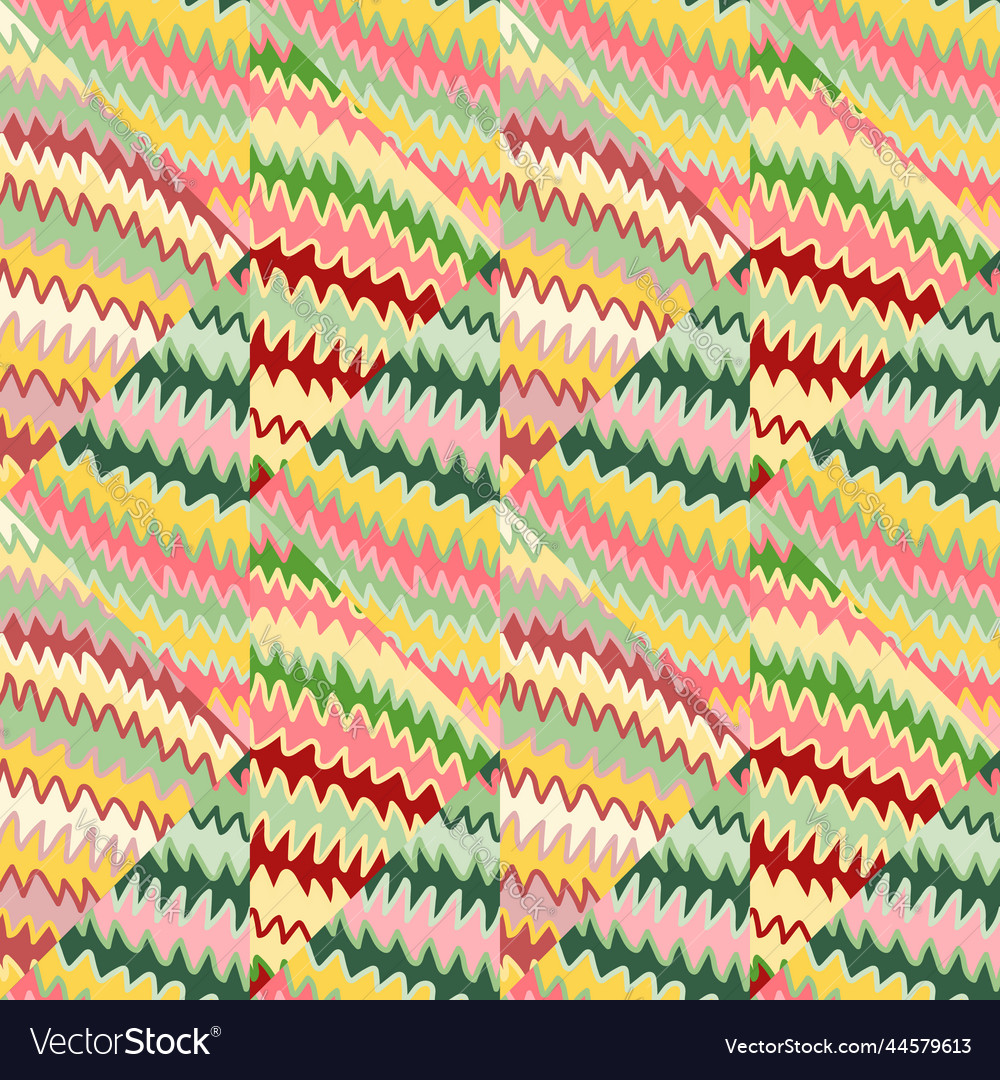 Striped Zigzag Pattern