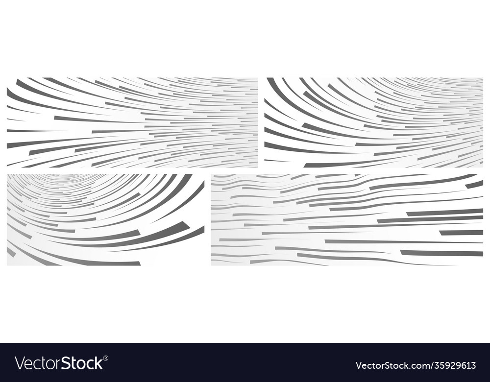 Technology abstract backgrounds set with lines vector image Technology abstract backgrounds set with lines