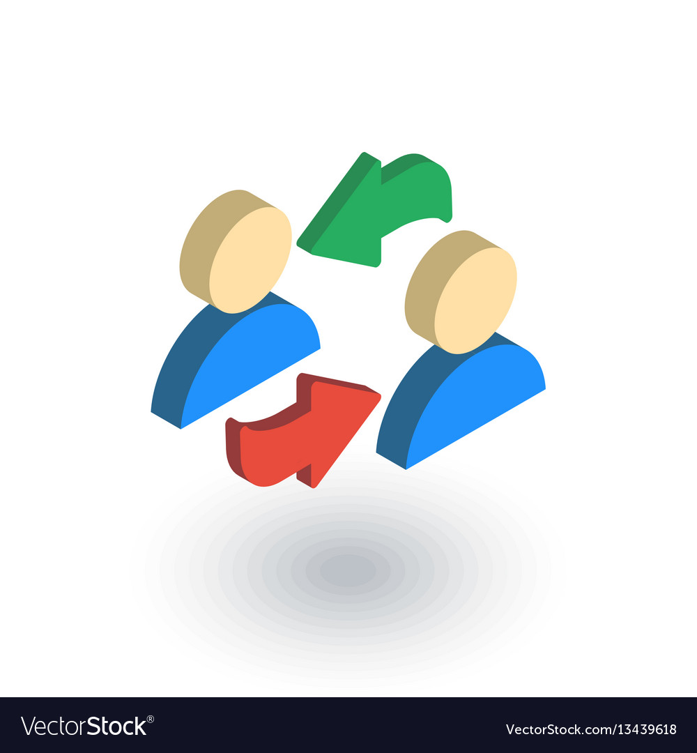 Business refresh social network sharing switch Vector Image