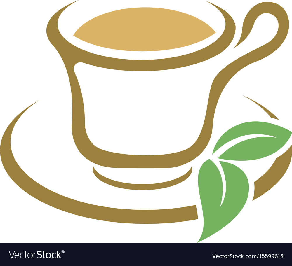 Kaffeetasse Logo Vorlage