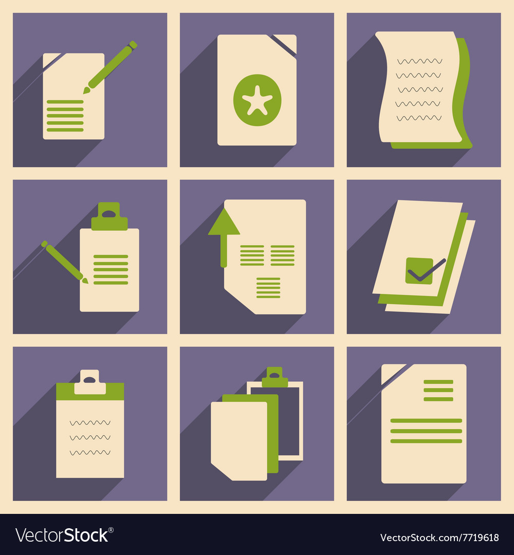 Flat with shadow concept and mobile application