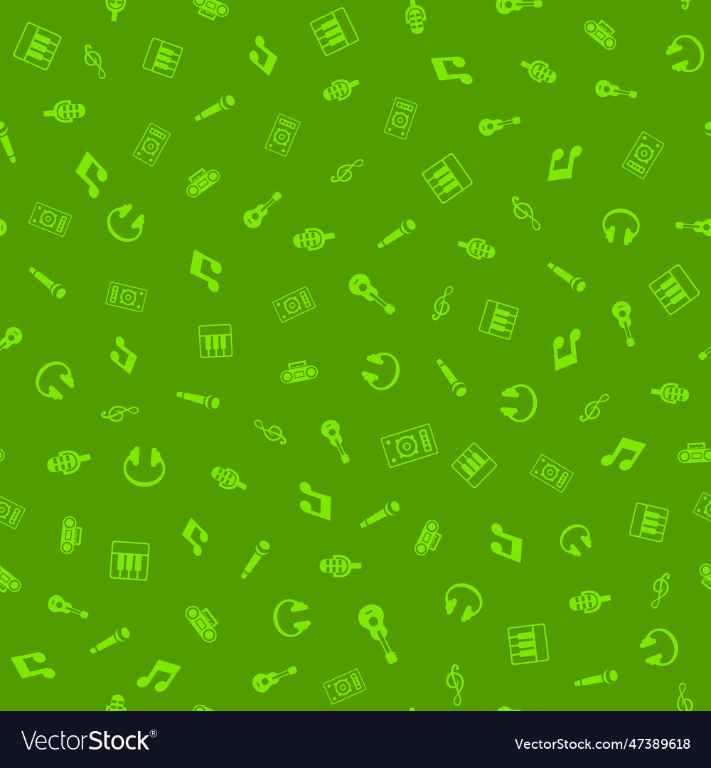 Music seamless pattern background texture