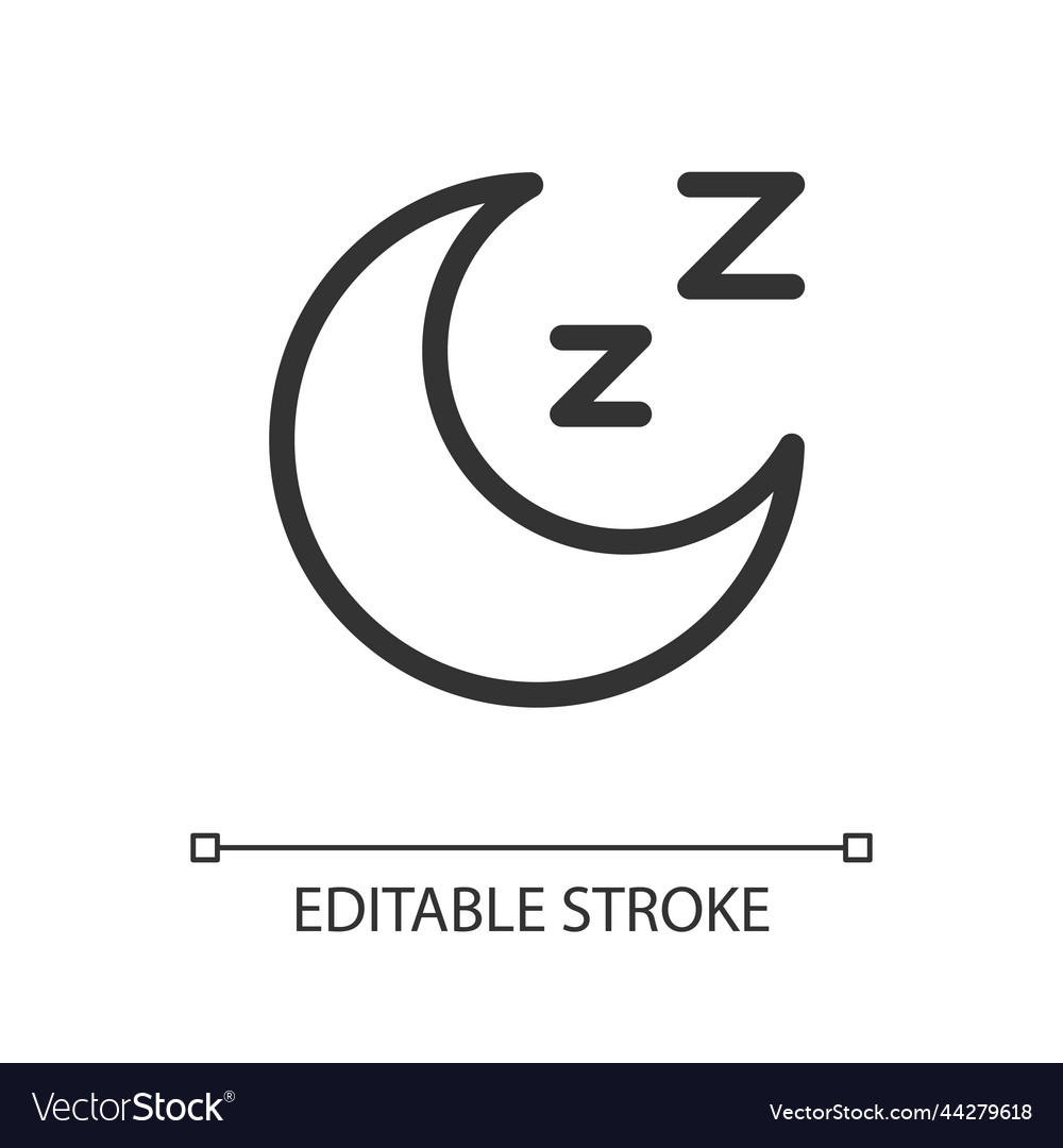 Sleep Pixel Icon - UI Element