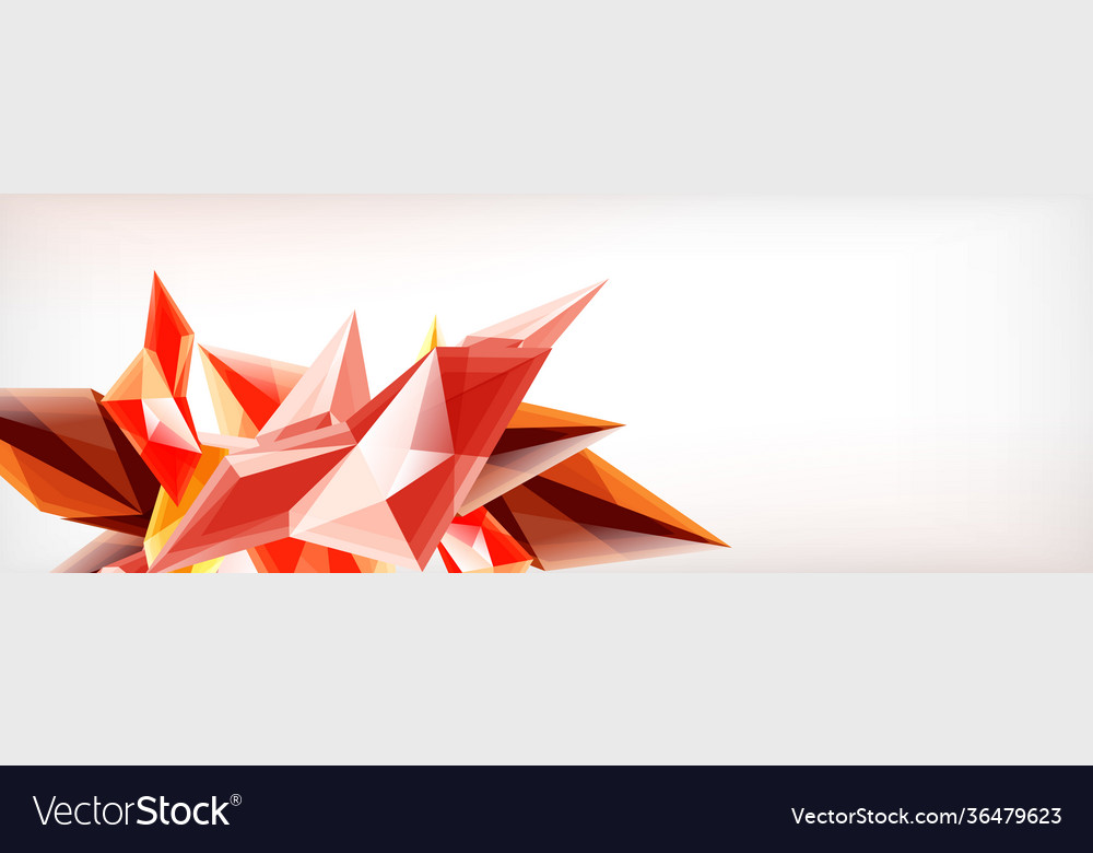 3d triangles and pyramids abstract vector image 3d triangles and pyramids abstract