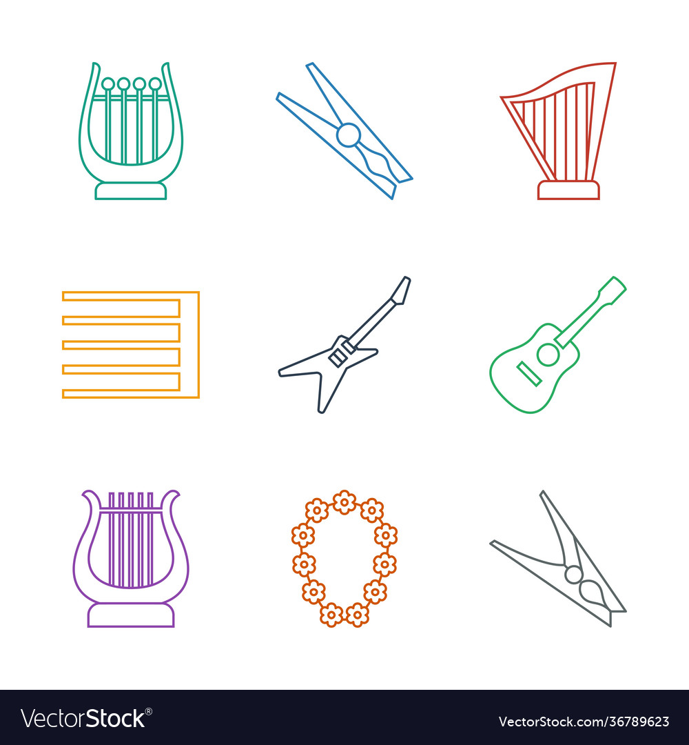 9 string icons