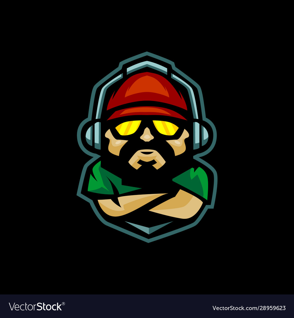 Gamer youtuber Royalty Free Vector Image - VectorStock