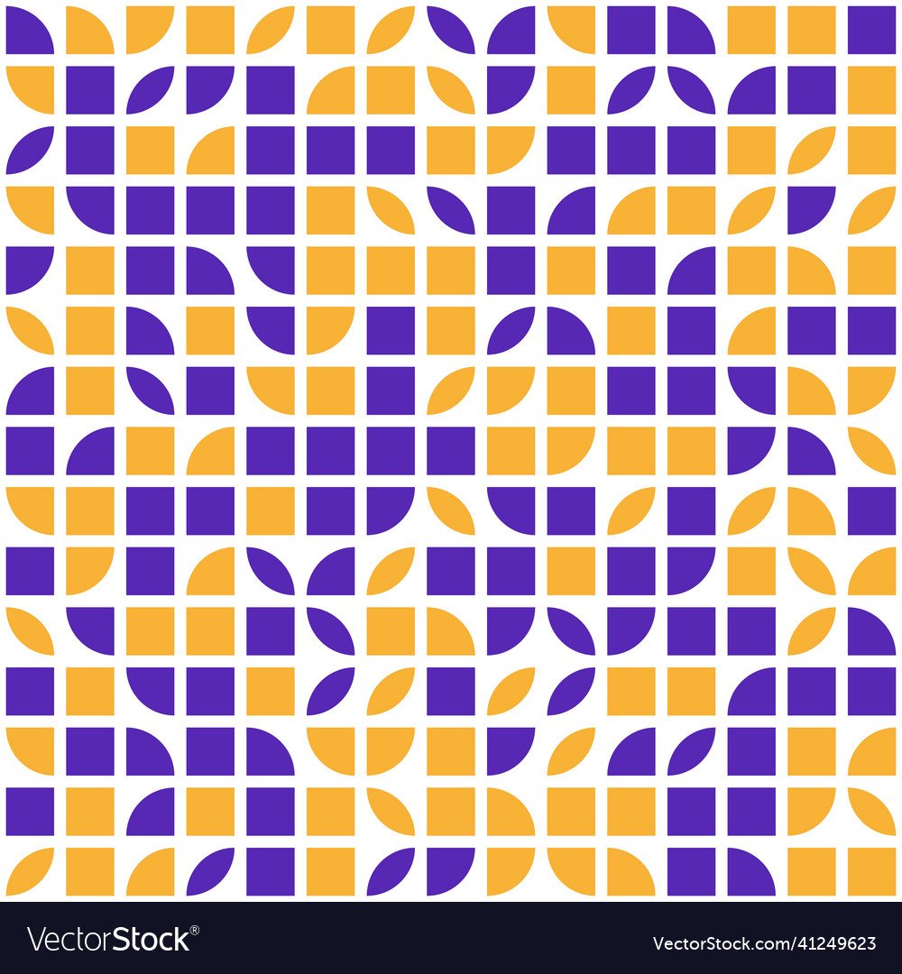 Geometric abstract seamless pattern with simple