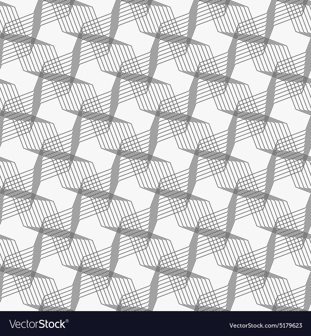 Monochrome pattern with intersecting thin lines