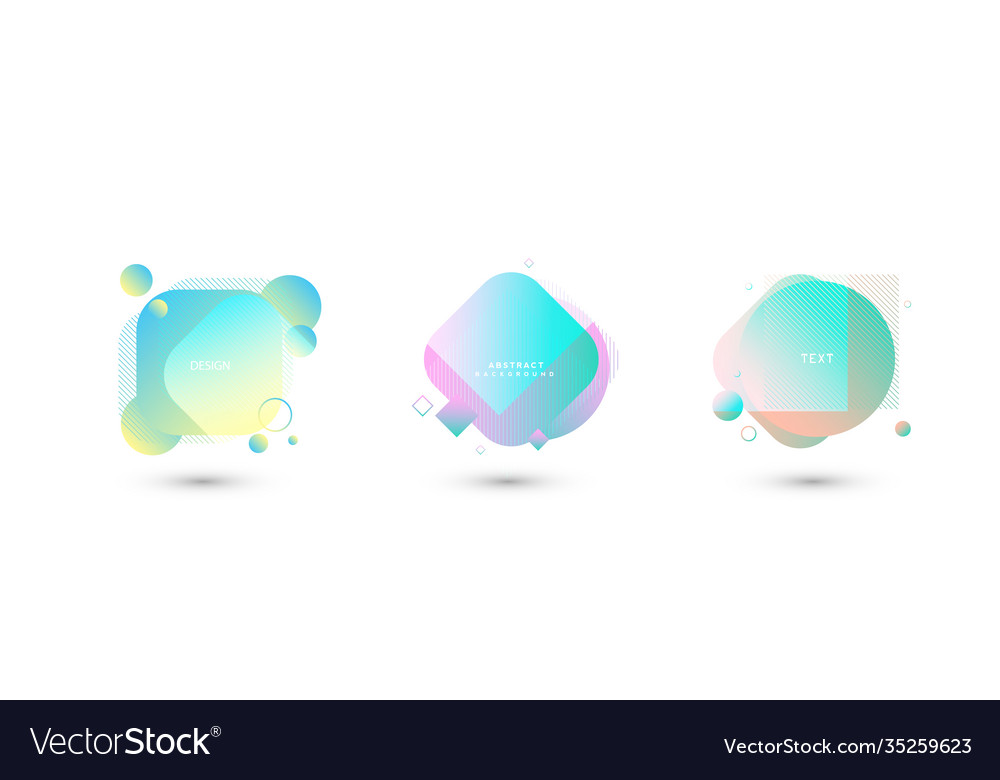 Set abstract modern graphic elements and line